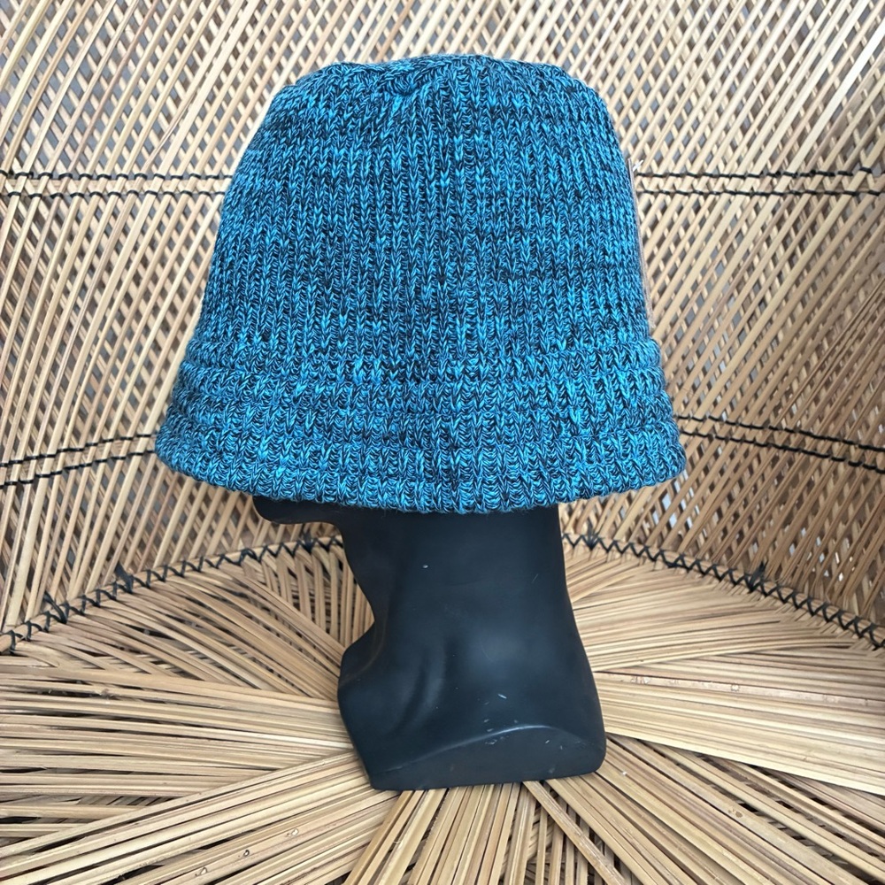 Stussy Bucket Multi Marl Knit Bucket Hat Blue Sz S/M NWT - Picture 3 of 6